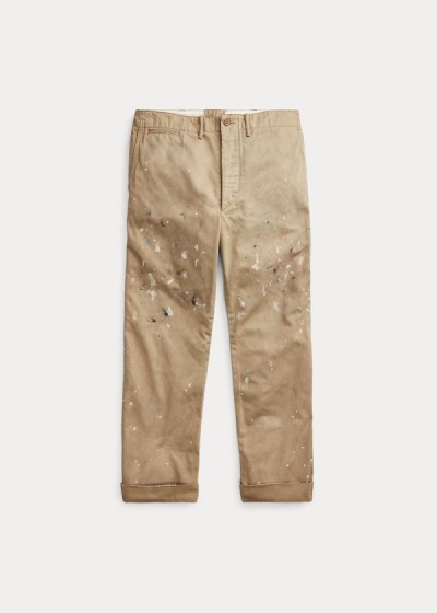 Ralph Lauren Paint-Splatter Chinos Herre Danmark (GCMEV3904)